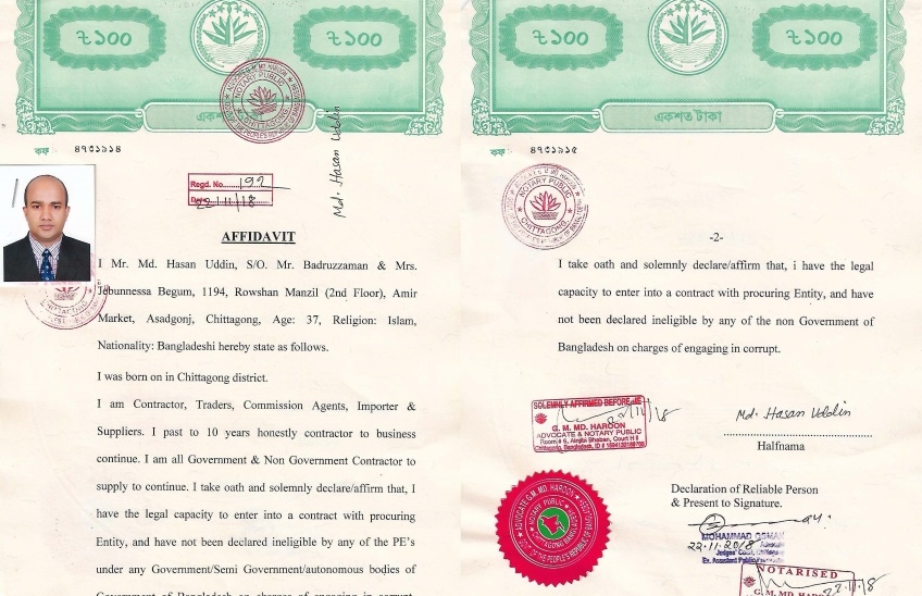 Affidavit